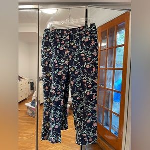 Floral print pant from Loft (Julie Fit) size 4
